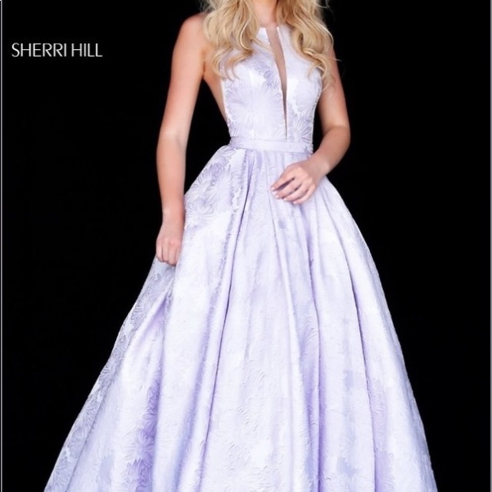 Sherri Hill lavender ball gown
